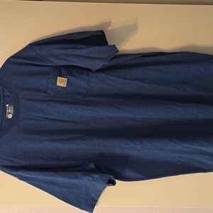 Carhartt Men's Blue Pocket T-Shirt